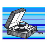 Vintage Phonograph Post Card