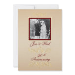 Vintage Photo Anniversary Invites