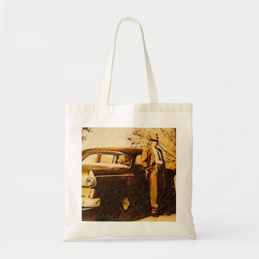 Vintage Photo - Off to Church in Sunday Suits Canvas Bag