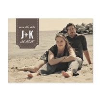 Vintage Photo Save the Date Template