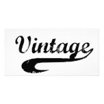 Vintage Custom Photo Card