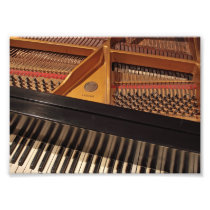 Vintage Piano Keyboard Photographic Print