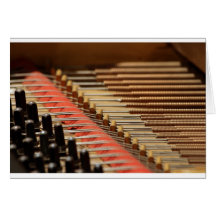 Vintage Piano Pinblock Photograph Cards