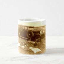 Vintage Picnic Mug