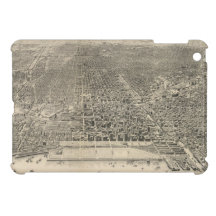 Vintage Pictorial Map of Chicago (1916) iPad Mini Cases