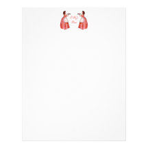 Vintage Pie-maker Customized Letterhead