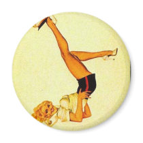 vintage pin up ace magnets