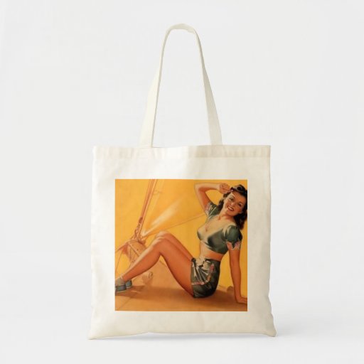 vintage pin up bag