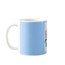 Vintage Pink Hydrangea Coffee Mug