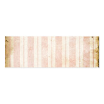 Vintage Pink Stripes Business Card