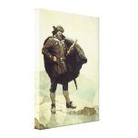Vintage Pirates; Captain Bill Bones by NC Wyeth Gallery Wrapped Canvas