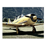 Vintage Plane from Museum Post Card