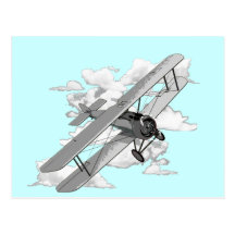 Vintage Plane Post Cards