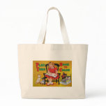 Vintage Playtime Books to Colour Tote Bag
