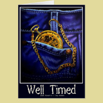 Vintage Pocketwatch cards