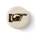 Vintage Pointing Hand - light buttons