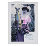 vintage Poisson d'avril Cards