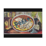 Vintage Poker Mens Smoking Room Gambling postcards