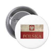 Vintage Polska Pin