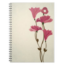 Vintage poppies Notebook notebooks