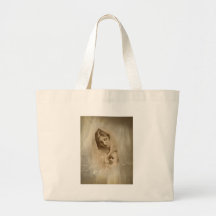Vintage Portrait, Loving Mother Holding Baby Child Tote Bag