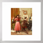 Vintage Portrait Music Poster 15x15