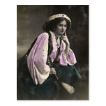 Vintage Portrait of a Gypsy Girl Postcards
