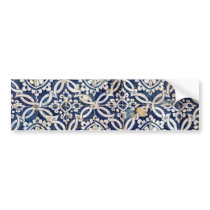 Vintage Portuguese Azulejo Bumper Stickers