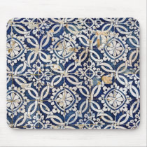 Vintage Portuguese Azulejo Mousepads