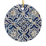 Vintage Portuguese Azulejo Ornaments