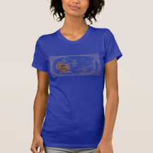Vintage Post Card Thanksgiving Turkey Shirt