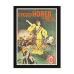 Vintage Postcard:  Cycles Horer Bicycle Ad