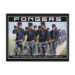 Vintage Postcard: Fongers Army Bicycles