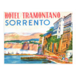 Vintage Postcard - Hotel Tramontano Sorrento Italy