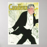 Vintage Poster, Caudieux by Toulouse Lautrec
