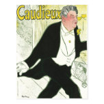Vintage Poster, Caudieux by Toulouse Lautrec Postcards