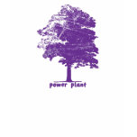 Vintage Power Plant Tree Purple t-shirts