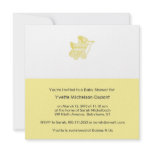 Vintage Pram Baby Shower Invitation
