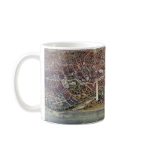 Vintage Print of Washington, D.C. Mugs