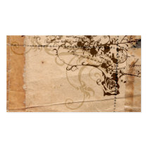 Vintage Profile Card Business Card