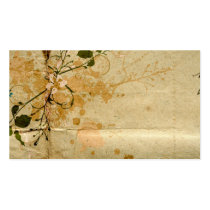 Vintage Profile Card Business Cards