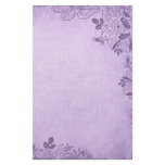 Vintage Purple Border Stationery (4)