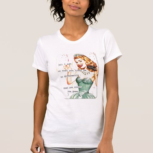 Vintage Queen Fashion Top Tshirt