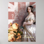 Vintage Queen Victoria Poster