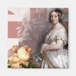 Vintage Queen Victoria Refrigerator Magnets