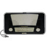 Vintage Radio - Black & White Bakelite Travelling Speaker