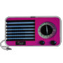 Vintage Radio - Pink Travelling Speakers