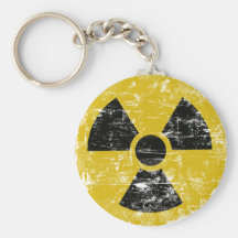 Vintage Radioactive Keychain