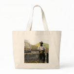 Vintage Railroad Hobo Tote Bag