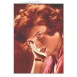 Vintage Ravishing Redhead Cards